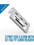 3 Bağlantı Noktalı Alüminyum USB 3.0 Hub ve Çoklu Kart Okuyucu (Hb-Macr) 2