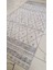 70 x 140 Dijital Baskılı Soft Gri Etnik Desenli Yolluk – Kaymaz Tabanlı, Silinebilir, Ince Dokulu Modern Halı 2
