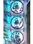 Valorant 120X120 mm Beyaz Çerçeveli Pc Aksesuarı, Masaüstü Bilgisayar Dörtlü Fan Kapağı 2
