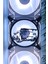 R-35 120X120 mm Siyah Çerçeveli Oyun Pc Aksesuarı, Masaüstü Bilgisayar Fan Kapağı 2