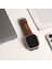 Apple Watch Uyumlu Deri Kordon & Kayış - 42 / 44 / 45 / 46 / 49 mm - Ultra / Ultra 2 / Seri 9 / 8 / 7 / 6 / 5 / 4 / 3 - Antik Kahve 3