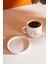 Göz Desenli Amore El Yapımı Seramik Double Kahve Fincanı Mug Kupa 4