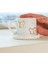 Gold Kelebek Amore El Yapımı Seramik Double Kahve Fincanı Mug Kupa 1
