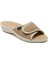 83 K24 Fe Kadın Terlik T4 413 Fe Fly Flot Slipper 6009-BEIGE 2