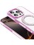 Apple iPhone 16 Pro Max Kılıf Karetta Diamod Taş Desenli Magsafeli Kapak 3