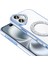 Apple iPhone 16 Plus Kılıf Karetta Diamod Taş Desenli Magsafeli Kapak 3