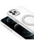 Apple iPhone 12 Pro Kılıf Karetta Diamod Taş Desenli Magsafeli Kapak 2