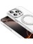 Apple iPhone 16 Pro Max Kılıf Karetta Diamod Taş Desenli Magsafeli Kapak 3