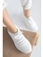 Allyup Kadın Triko Sneaker Bağcıklı Çorap Bileklik Detaylı Spor Ayakkabı 017 3