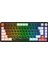 MK82X2-10 Farklı Rainbow Aydınlatma-Mekanik Gaming Klavye 5