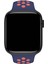 Apple Watch Series 5 44 mm Fileli Kordon Lacivert-Pembe 3