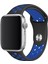 Apple Watch Series Se 44 mm Fileli Kordon Siyah-Lacivert 2