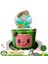 No.2 Tarzı Cocomelon Mutlu Doğum Günü Pasta Süsü Sevimli Karikatür Cupcake Süsü Çocuk Kızlar Doğum Günü Partisi Pastası Süslemeleri Baby Shower Için (Yurt Dışından) 4