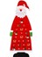 Kırmızı Stil Yılbaşı Advent Takvimi Keçe Duvar Asılı Cepler ile Noel Baba Advent Takvimi 24 Gün Çocuk Oyuncakları Hediye Ev Dekorasyonu Için (Yurt Dışından) 1