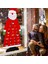 Kırmızı Stil Yılbaşı Advent Takvimi Keçe Duvar Asılı Cepler ile Noel Baba Advent Takvimi 24 Gün Çocuk Oyuncakları Hediye Ev Dekorasyonu Için (Yurt Dışından) 3