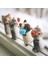 Cat6 Stili Kolay Sevimli Kendin Yap Oyuncak Yün Keçe Kedi Yarım Plush Bebek Keçe Hayvan El Yapımı Oyuncak Kiti Tilki Yapım Malzeme Paketi Benzersiz Kız Hediyesi (Yurt Dışından) 3