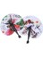 Klasik Retro Katlanabilir Küçük Yuvarlak Kağıt Fan Çocuk Oyuncak El Sanatı Origami Fan Taşınabilir Baskılı Kağıt Fan (Yurt Dışından) 3