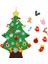B Tarzı Yılbaşı Çocuk Hediyesi Yeni Yıl Dıy Keçe Noel Ağacı Oyuncak Kapı Duvar Asma Süsler Noel Dekor Oyuncak Çocuklar Için Hediye Navidad (Yurt Dışından) 5