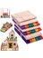L (14X1CM) Stili Çocuklar Için Ahşap Çubuklu Dondurma Çubuğu Renkli El Sanatları Yaratıcı Eğitici Oyuncaklar (Yurt Dışından) 5