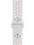 Apple Watch Series 6 44 mm Fileli Kordon Beyaz-Pembe 1