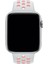 Apple Watch Series 6 44 mm Fileli Kordon Beyaz-Pembe 2