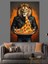 Pizza Seven Aslan Dekoratif Kanvas - Mdf Ahşap Tablo 1