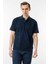 Erkek Polo Yaka Merserize T-Shirt K.lacivert 1