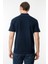 Erkek Polo Yaka Merserize T-Shirt K.lacivert 4