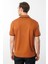 Erkek Polo Yaka Merserize T-Shirt Kiremit 4