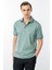 Erkek Polo Yaka Merserize T-Shirt Ç.yeşil 1