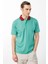 Erkek Polo Yaka Merserize T-Shirt B.yeşili 2