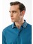 Erkek Polo Yaka Merserize T-Shirt Petrol 5