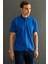 Erkek Polo Yaka Merserize T-Shirt A.saks 1