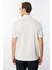 Erkek Polo Yaka Merserize T-Shirt K.beyaz 3