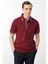 Erkek Polo Yaka T-Shirt Bordo 1