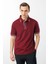 Erkek Polo Yaka T-Shirt Bordo 2