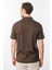 Erkek Polo Yaka Merserize T-Shirt K.kahve 3