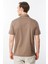 Erkek Polo Yaka Merserize T-Shirt A.kahve 3
