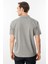 Erkek Polo Yaka Pike Merserize T-Shirt Gri Melanj 4