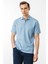 Erkek Polo Yaka Pike Merserize T-Shirt K.mavi 2