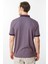Erkek Polo Yaka Yakası ve Kolu Triko T-Shirt Kahve 3