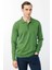 Erkek Basic Polo Yaka Ince Triko Kazak K.yosun 1