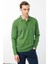 Erkek Basic Polo Yaka Ince Triko Kazak K.yosun 4