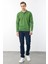 Erkek Basic Polo Yaka Ince Triko Kazak K.yosun 5