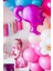 Pembe Kız Kafası Şekilli Folyo Balon 64 cm 1