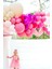 Pembe Kız Kafası Şekilli Folyo Balon 64 cm 5