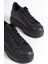 Bıana Bağcıklı Ortopedik Taban Kadın Sneaker Spor Ayakkabı St - Siyah 5