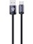 LC537 Usb-A To Micro Hızlı Şarj Özellikli Örgülü Data ve Şarj Kablosu 10W 1m Siyah 1