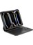 iPad Pro 13 2024 Wiwu MK-003 Gizli Kalem Bölmeli Touchpad Klavyeli Standlı Kılıf Siyah 3