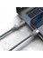 LC543 4in1 Hızlı Şarjlı Usb-A - Type-C + Type-C To Lightning Data ve Şarj Kablosu 240W 1m Gri 4